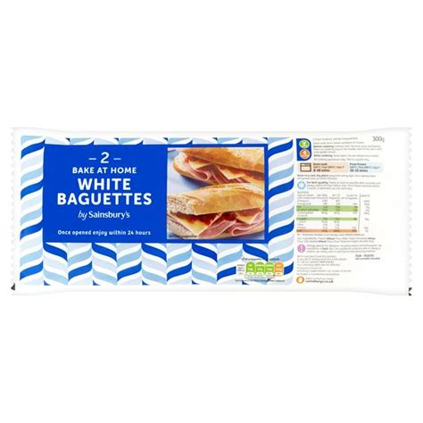 sainsburys part baked baguette|sainsbury's baguettes for sale.